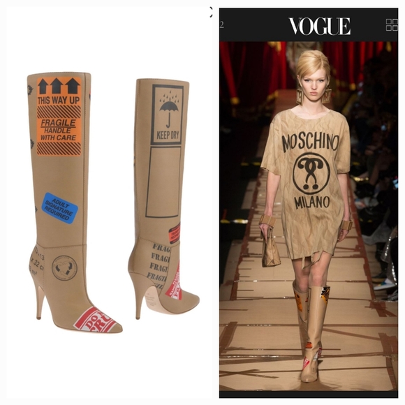MOSCHINO - UPS mockup tall boots - Picture 3 of 16